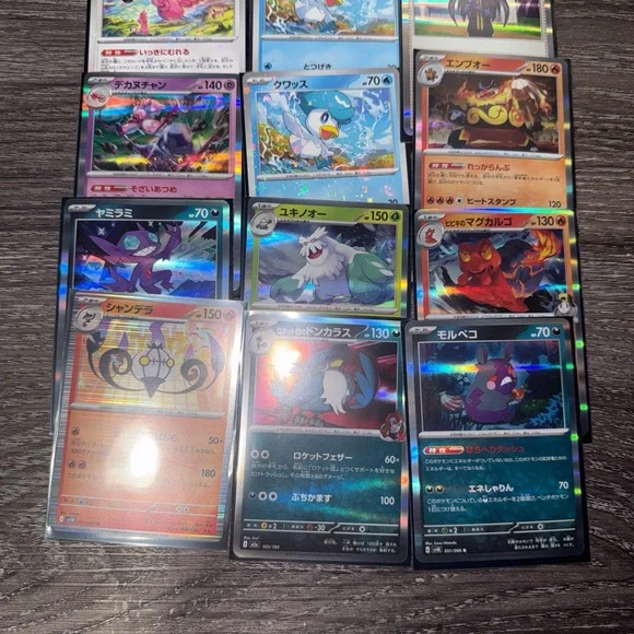Pokémon TCG Japanese Card Collection Bulk Mixed Rare & Holo Cards over 450 cards - Picture 9 of 15